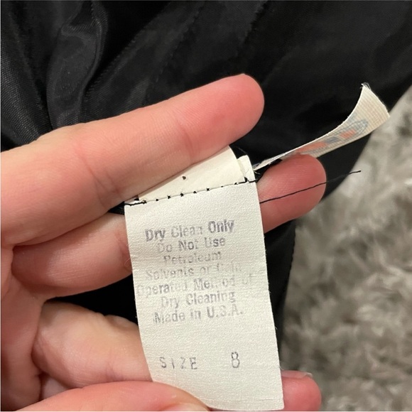 Ricki Lang for Nuit Blue Metallic and Velvet Mockneck Vintage VTG - Picture 6 of 15